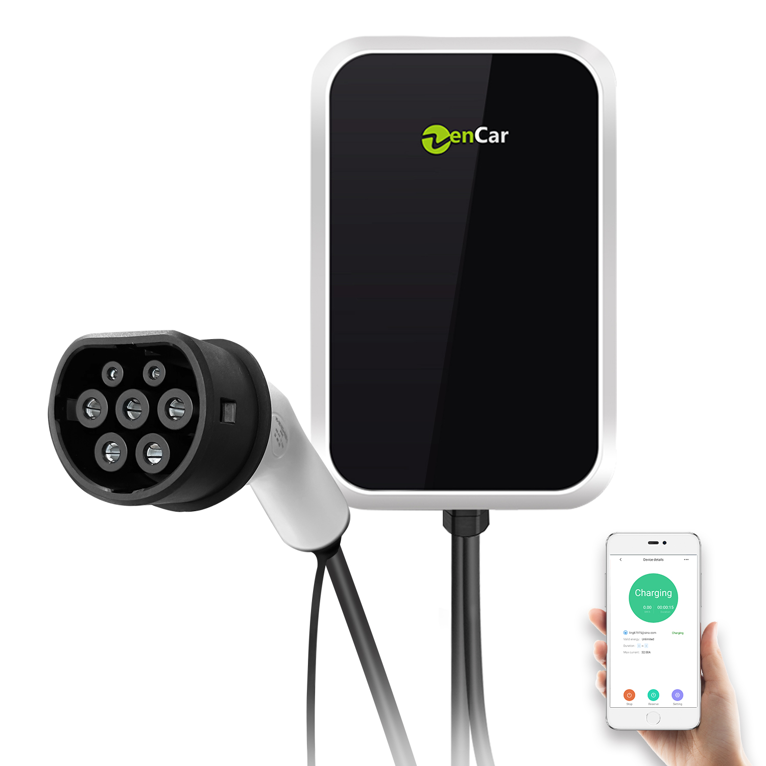 Estação de Carregamento AC par - 22Kw Wallbox Type 2 Ocpp Rfid avaliação e preço