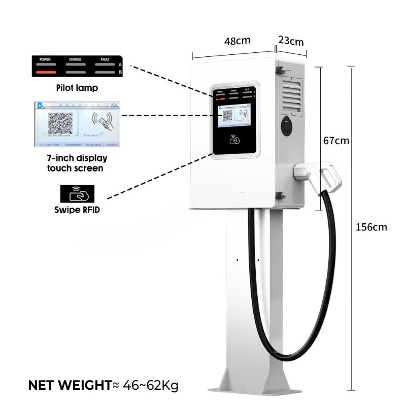 Carregador Rápido DC Wallbox O - Dc Fast Charger 30Kw Wallbox Commercial avaliação e preço