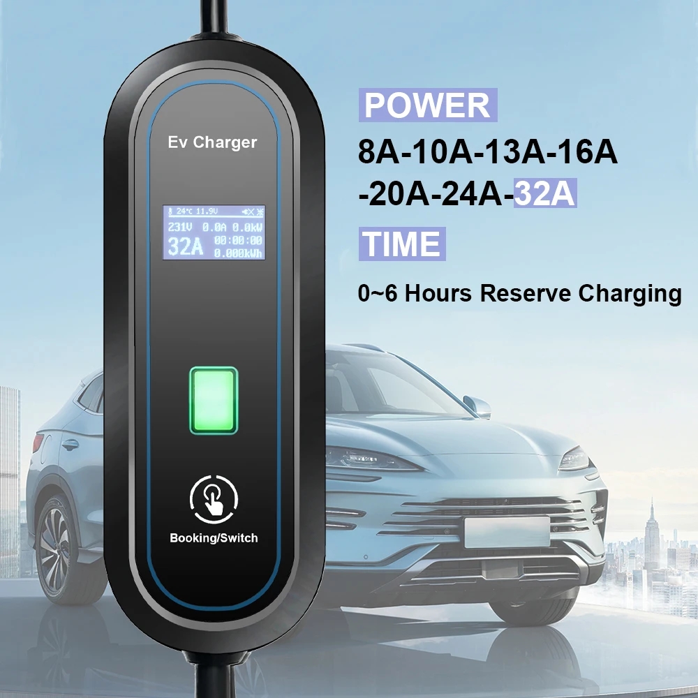 Carregador portátil gbt ev wal - Portable Ev Charger 32A Type 2 Cee Plug avaliação e preço