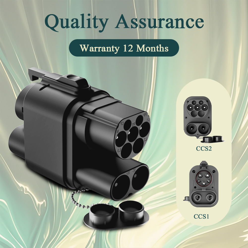 Kolanky 250kw dc + ac do carre - Ccs2 To Ccs1 Fast Charge Adapter 250Kw avaliação e preço