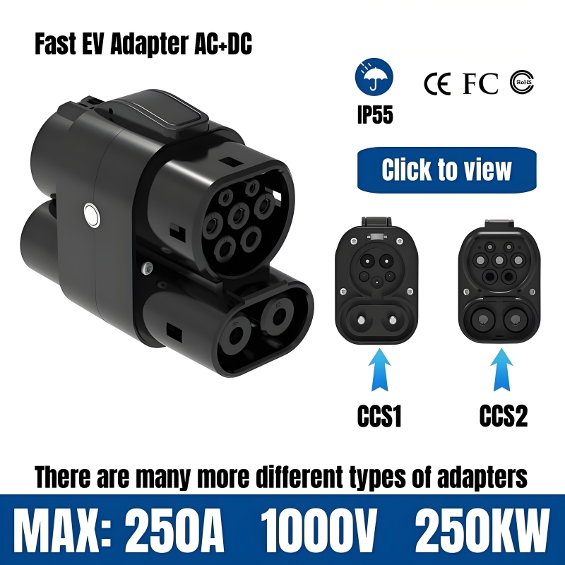 Adaptador de Carregamento EV 2 - Ccs2 To Ccs1 Fast Charge Adapter 250Kw avaliação e preço