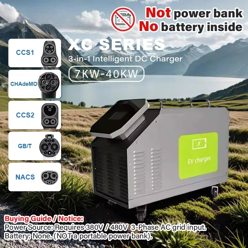 Estação de Carregamento Portát - Portable Dc Fast Charger 20Kw Ccs2 avaliação e preço