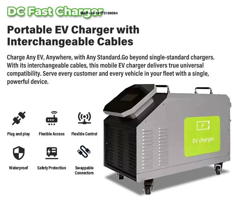 Carregador Móvel DC para Veícu - Portable Dc Fast Charger 20Kw Ccs2 avaliação e preço