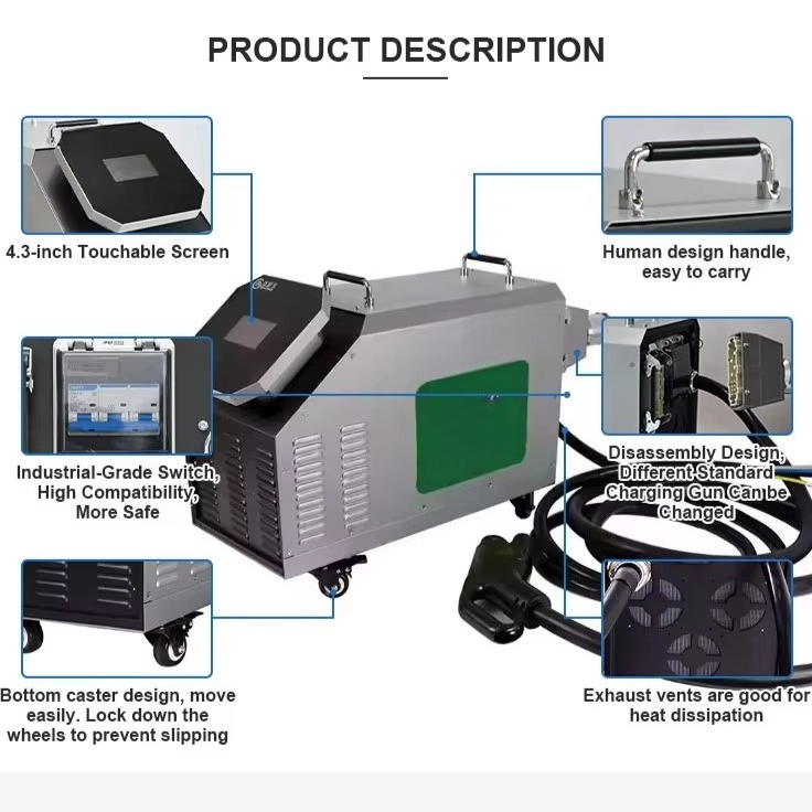 Carregador Móvel DC para Veícu - Portable Dc Fast Charger 20Kw Ccs2 avaliação e preço