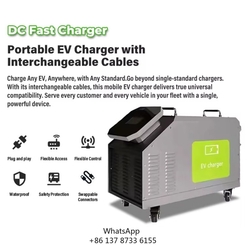 Carregador Móvel DC para Veícu - Portable Dc Fast Charger 20Kw Ccs2 avaliação e preço