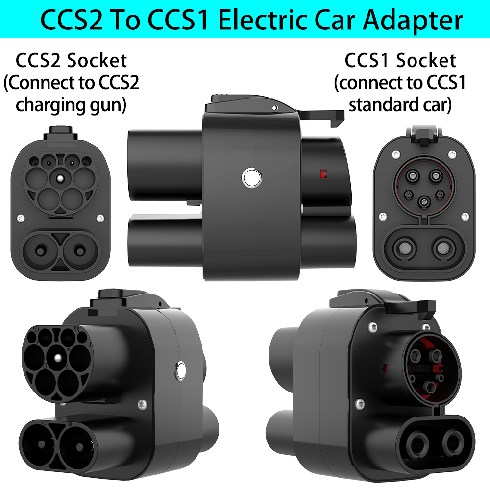 Unirise ccs2 para ccs1 ev adap - Ccs2 To Ccs1 Fast Charge Adapter 250Kw avaliação e preço